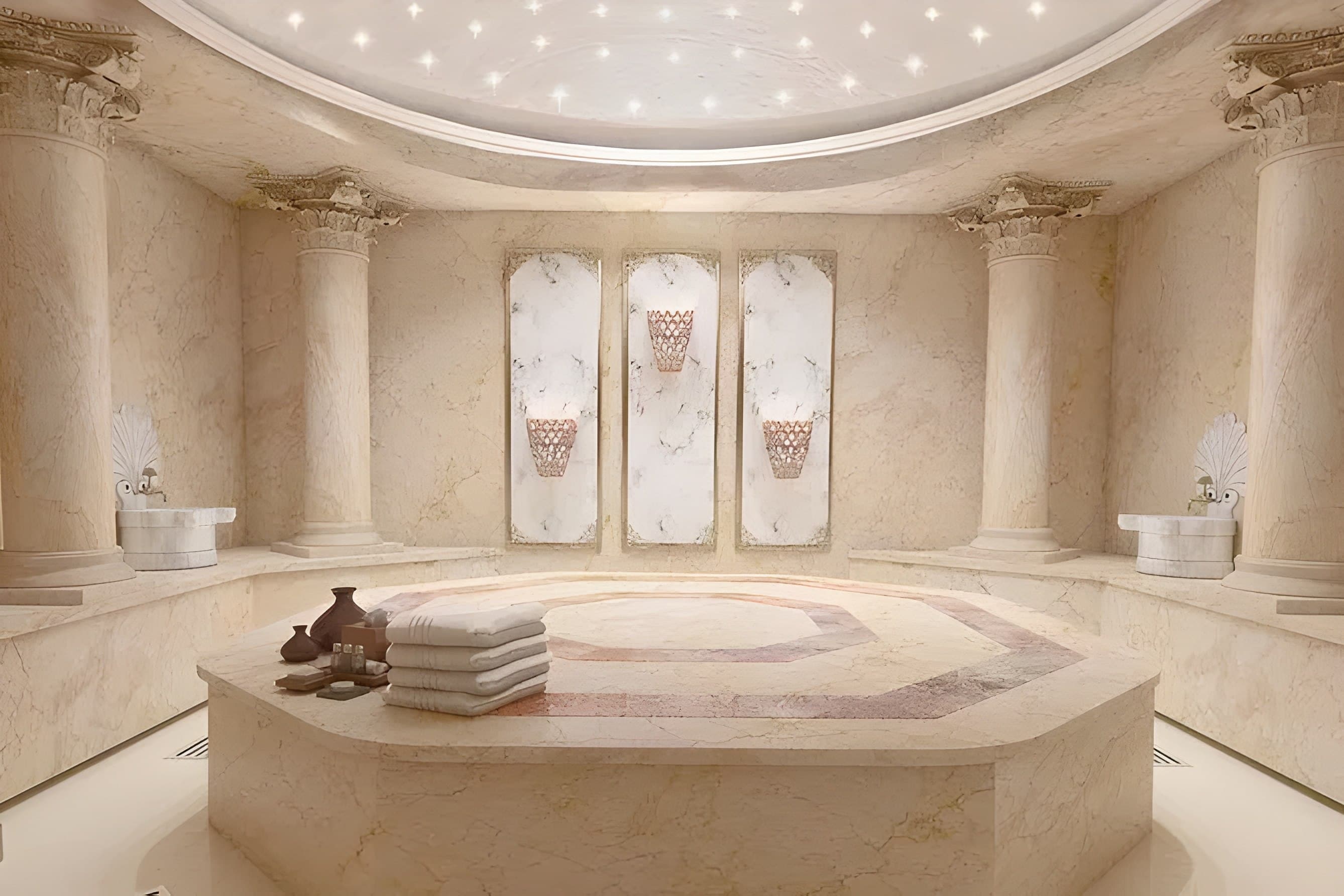 Turkish Bath with Body Massage, Sauna, Steam & Jacuzzi