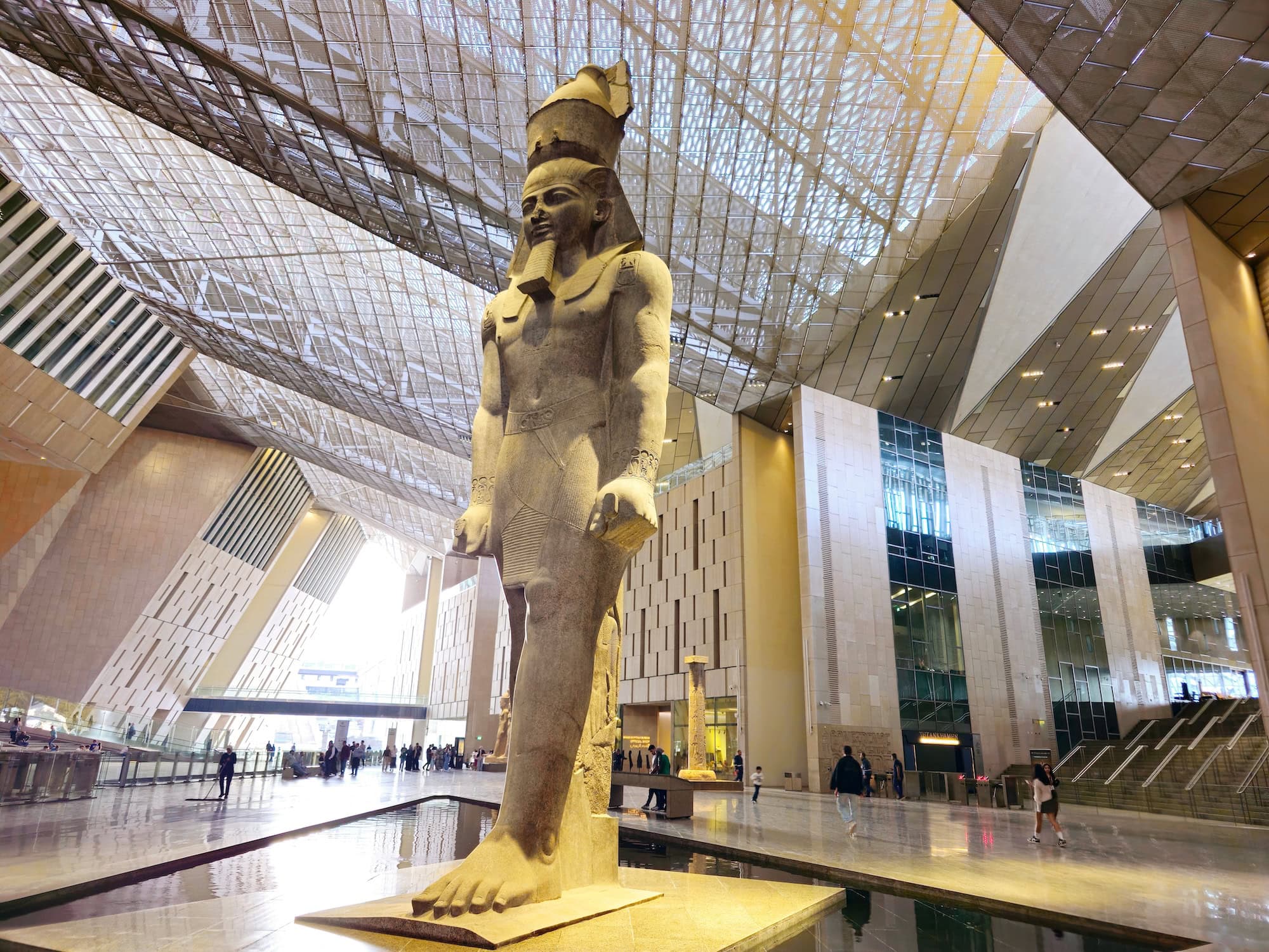 Giza Pyramids and Grand Egyptian Museum
