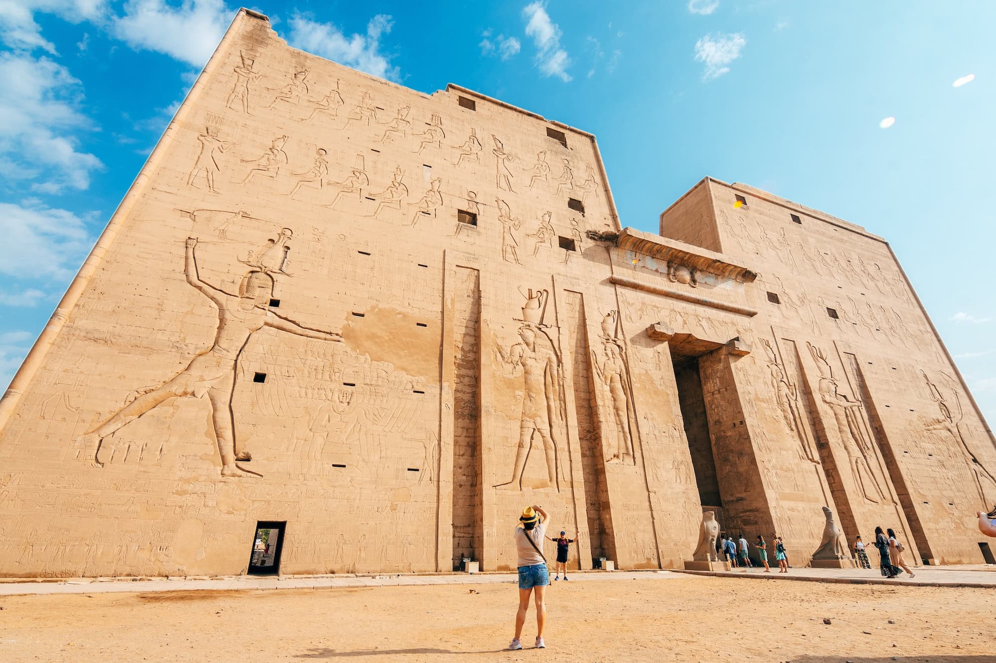 Flight to Luxor and Nile Cruise Embarkation