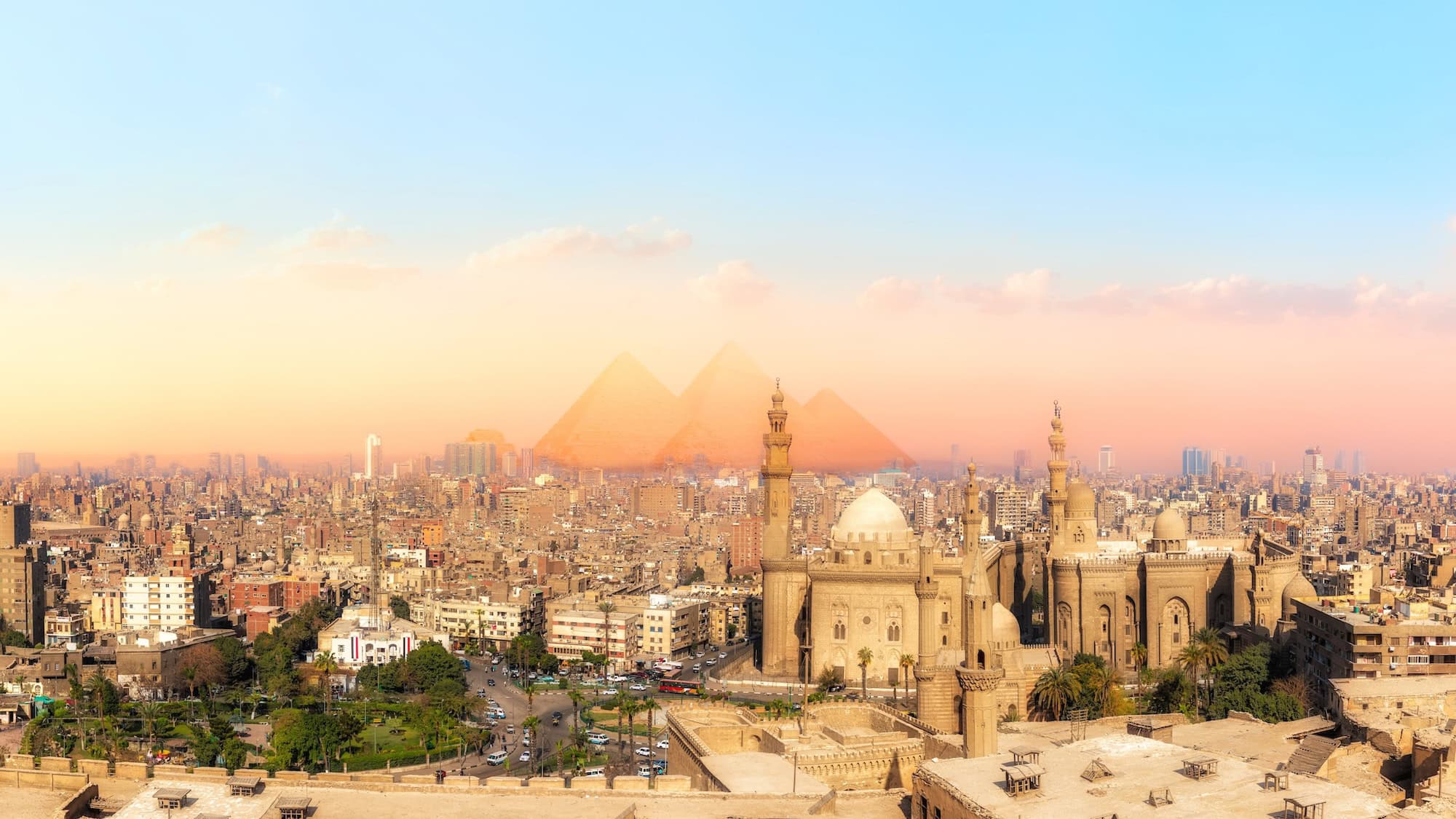 Arrival in Egypt