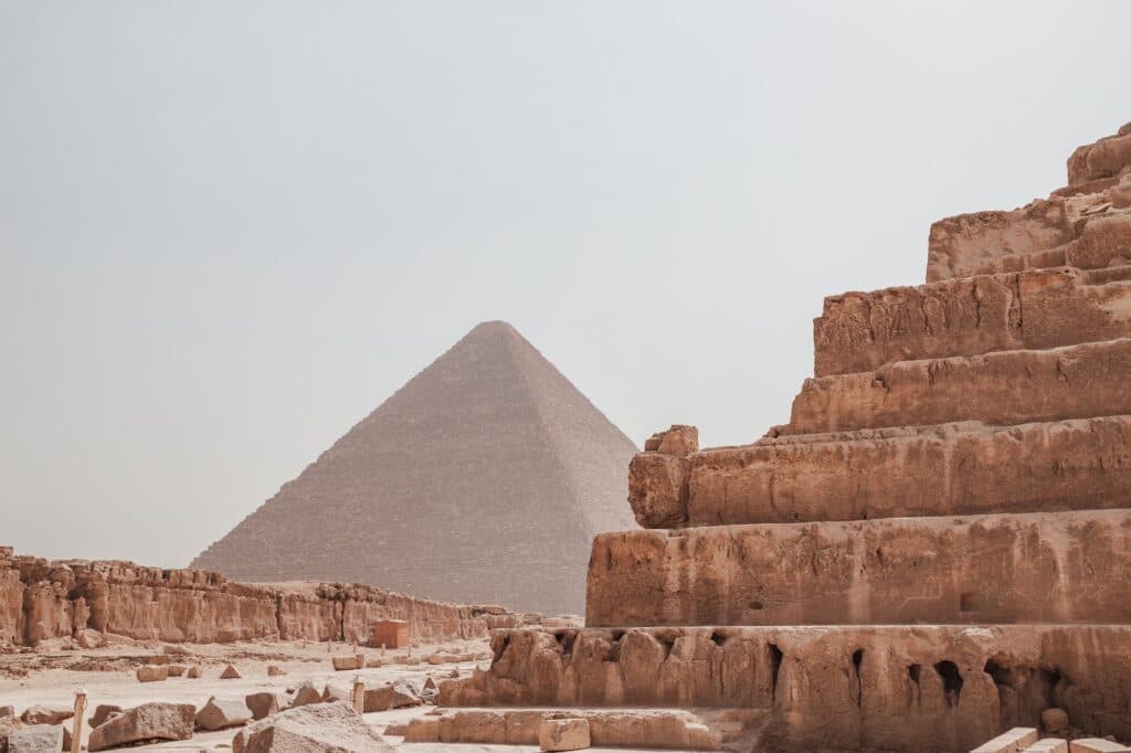 Giza Pyramids and Grand Egyptian Museum