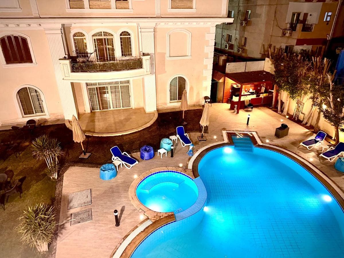 Giza Palace Pyramids View