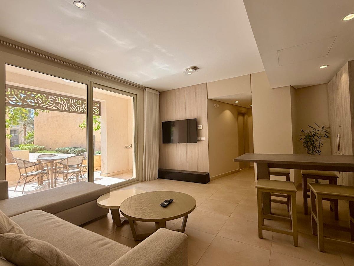 Bright 1BR Apt/ Free Beach&Pool | Mangroovy @Gouna