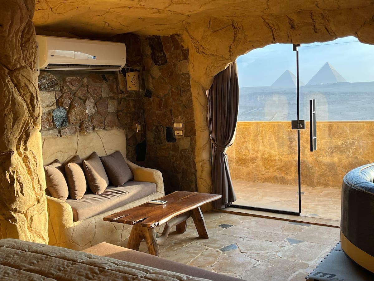 The Pyramids Cave with Roof Terrace