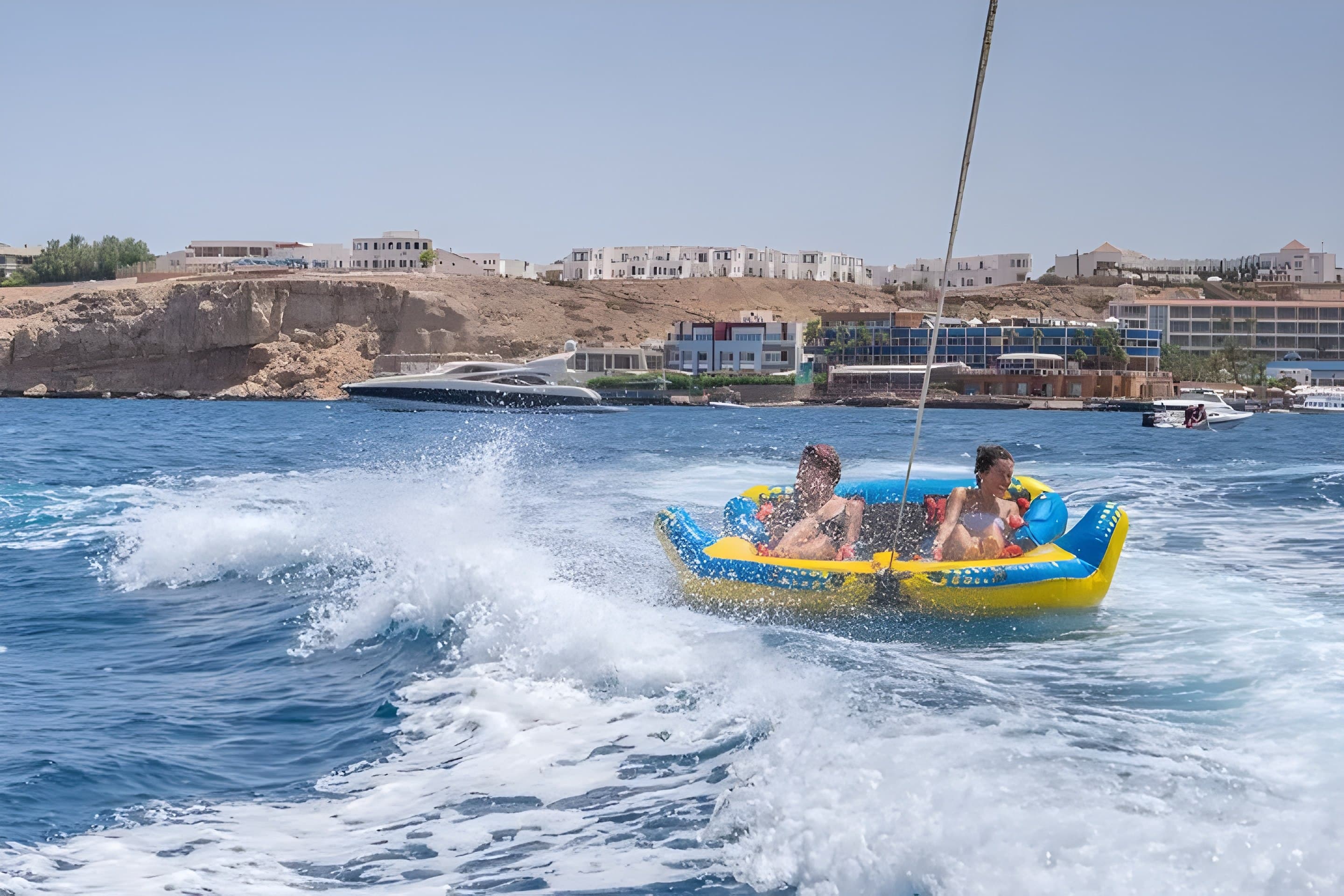 Parasailing, Banana Boat and Scrambler in Naama Bay