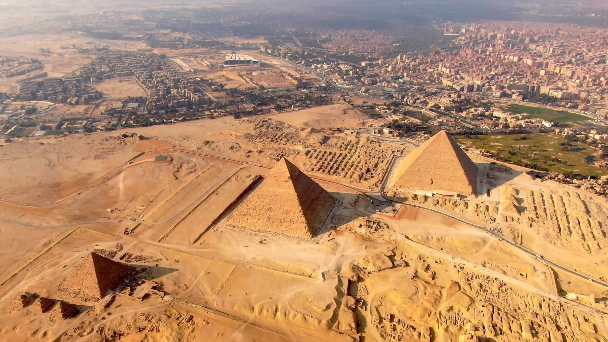 Giza Pyramids and Grand Egyptian Museum
