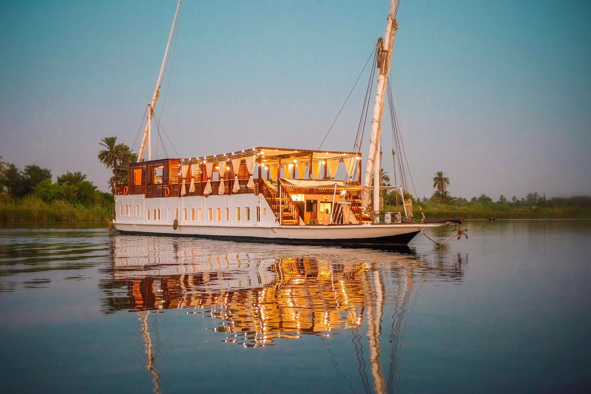 8-Day Luxury Small Boat Nile Cruise and Cairo Highlights